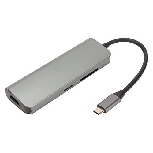 8 in 1 USB C Hub, 1080P bei 60 Hz, 4K bei 30 Hz, USB C auf 3*USB3.0/HD 4K/USB C (PD Aufladung)/USB C (Daten)/SD/TF. von Annadue