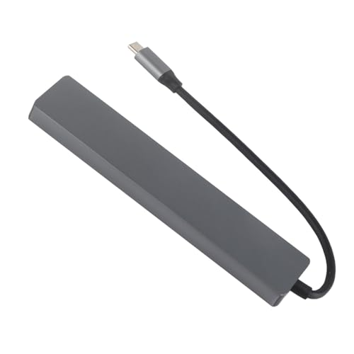 8-in-1-USB-C-Hub Typ-C-zu-HDMI-Adapter, guter Wärmeableitungseffekt an U-Disk, Festplatte usw. von Annadue