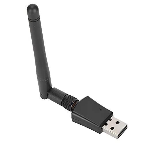 AC600 High Gain USB 2.0 Wi-Fi Dongle, Dual Band Wi-Fi Adapter mit 5dBi Antenne für PC/Laptop, Unterstützt für Windows Vista/XP/2000/7/8/10, für Linux, für MAC OS10.5-10.13 von Annadue