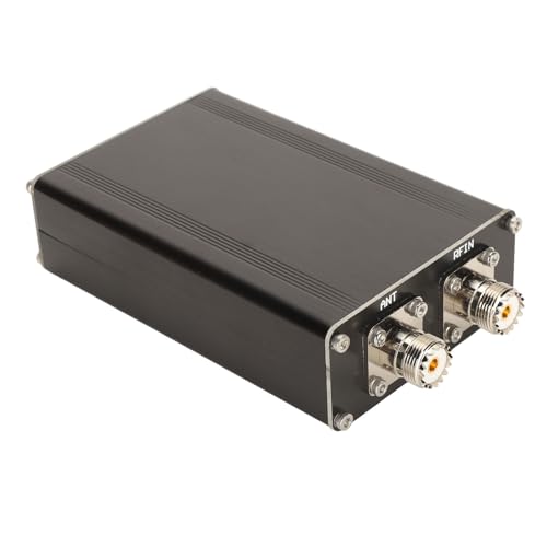 ATU 100 Pro+ 1,8–55 MHz Automatischer Antennentuner, 0,96 Zoll OLED Display mit Montiertem Metallgehäuse. von Annadue