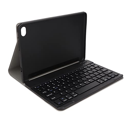 Abnehmbare Kabellose Tastaturhülle, Schlanke PU-Lederhülle mit Bluetooth-Tastatur für M40PLUS P40HD P30S, Schwarz von Annadue