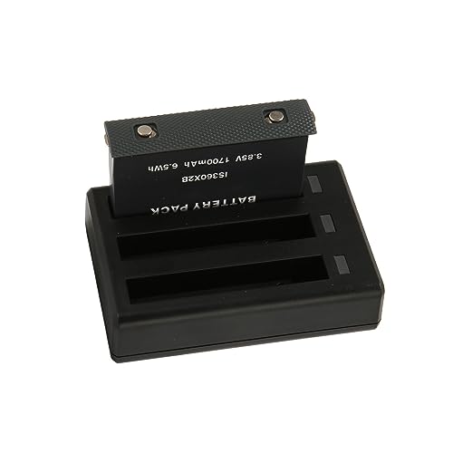 Akku Ladegerät für Insta 360 ONE X2 Kamera, 3-Kanal Batterie Schnellladegerät Hub mit Schnellladekabel + 2 * 1700mAh wiederaufladbare Lithium Batterie Akku Ladegerät für Insta 360 ONE X2 Kamera, 3-Kanal Batterie Schnellladegerät Hub mit Schnellladekabel + 2 * 1700mAh wiederaufladbare Lithium Batterie von Annadue
