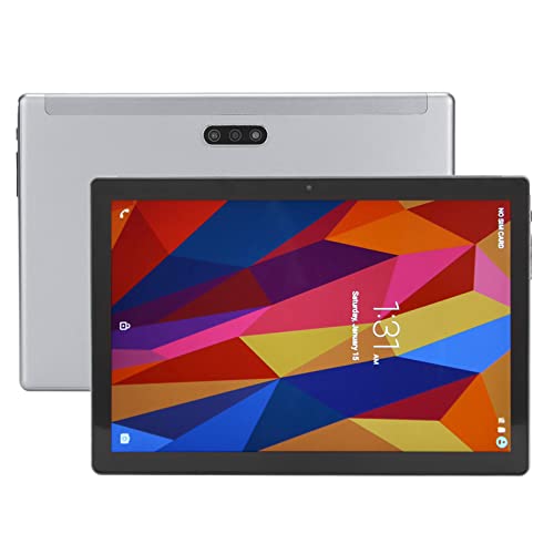 Annadue 10,1-Zoll-Android 11-Tablet, Tablet-Pad mit Dual-SIM-Kartensteckplatz, 6 GB RAM, 128 GB ROM (TF 128 GB), 10,1-Zoll-HD-IPS-Touchscreen, Octa Core, Dual-Kamera, WLAN, 8800-mAh-Akku von Annadue