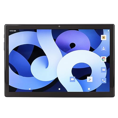 Annadue 10,1-Zoll-Tablet, 4G LTE HD-Tablet mit 2560 X 1600 Auflösung, 12 GB RAM und 512 GB ROM, 8 MP Vorne, 16 MP Hinten, Dual-Karten, Dual-Standby, Unterstützt WiFi BT FM OTG (Blue) von Annadue