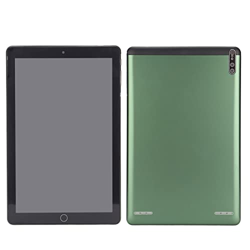 Annadue 10,1-Zoll-Tablet, MTK6592 8 Core 1 GB RAM 16 GB ROM WLAN 2800 MAh 3 Steckplätze Typ-C-SIM-Tablet, 2 MP + 5 MP Dual-Kamera (Grün) von Annadue