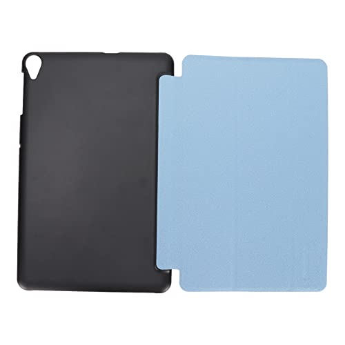 Annadue 10,4-Zoll-Tablet-Hülle, Ultradünne Standabdeckung, Schutzhülle für K-Pad-Tablet, Sturzsichere Rückseite aus PU + PC-Leder (Blau) von Annadue