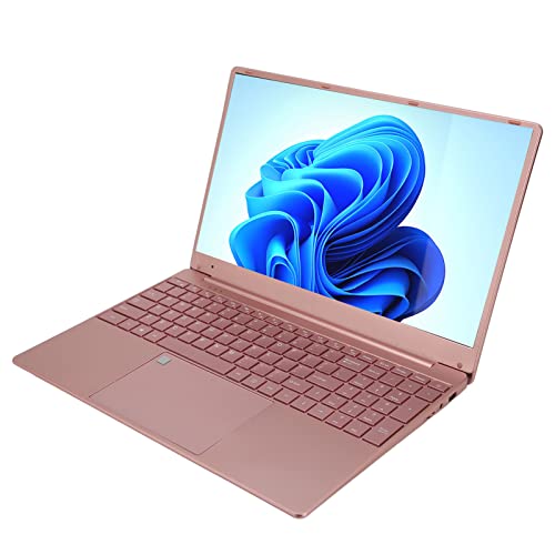 Annadue 15,6 Zoll Laptop für Windows 10, BT, 12+256G, 1920 * 1080, HD 2K IPS Laptop mit Fingerabdruck Entsperrung und Ziffernblock für Intel N5095 CPU, Integriertes Mikrofon. von Annadue