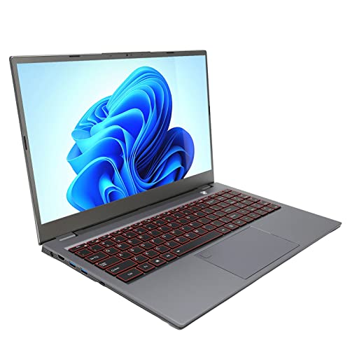 Annadue 15 6-Zoll-Laptop 8 GB RAM 512 GB SSD FHD-IPS-Laptop für Windows 10 Tragbarer Business-Laptop mit Fingerabdruckleser Entsperren Sie die Tastatur mit Hintergrundbeleuchtung in von Annadue