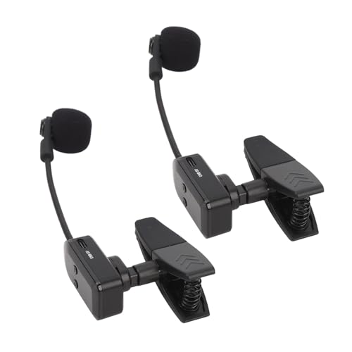 Annadue 2,4 G Drahtloses Saxophonmikrofon, Clip auf Instrumentenmikrofon für Saxophone und Lautsprecher, Wiederaufladbares Mikrofon -Pickup -System für die Bühnenleistung Annadue 2,4 G Drahtloses Saxophonmikrofon, Clip auf Instrumentenmikrofon für Saxophone und Lautsprecher, Wiederaufladbares Mikrofon -Pickup -System für die Bühnenleistung von Annadue