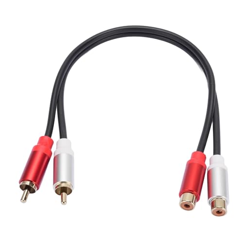 Annadue 2 R CA -Erweiterungskabel, Goldplattierte Kupferschale 2 R CA Männlich an Weibliches Audioverlängerungskabel füR DVD, TV, VCR -Spieler, CD -Player, Heimkino -Geräte Annadue 2 R CA -Erweiterungskabel, Goldplattierte Kupferschale 2 R CA Männlich an Weibliches Audioverlängerungskabel füR DVD, TV, VCR -Spieler, CD -Player, Heimkino -Geräte von Annadue