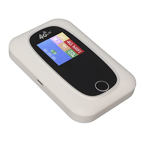 Annadue 4G LTE Mobiler WLAN Hotspot, Tragbarer 4G SIM Karten WLAN Hotspot WLAN Router für Zuhause/Büro/Reisen, 802.11 B/g/n 300M, Global Edition, Weiß Annadue 4G LTE Mobiler WLAN Hotspot, Tragbarer 4G SIM Karten WLAN Hotspot WLAN Router für Zuhause/Büro/Reisen, 802.11 B/g/n 300M, Global Edition, Weiß von Annadue