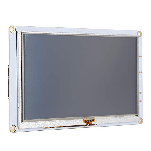 Annadue 5,0 Zoll LCD Farb Touchscreen, 800 X 480 5 V mit 2 Teiligem Kabel, 3D Druckerzubehör, aus Hochwertigen Elektronischen Komponenten von Annadue