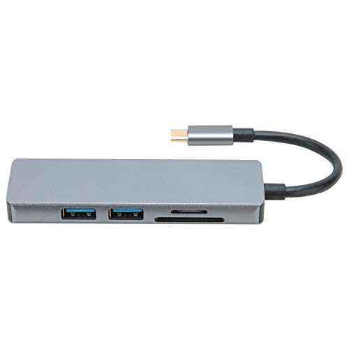 Annadue 5 In 1 Hub für Computer Office YSTC0803X, Typ USB Multifunktion Netzwerk Adapter, mit Starken und Langlebigen Multifunktionsschnittstellen. von Annadue