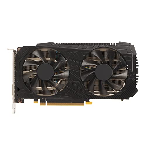 Annadue 8 GB GDDR6 256 Bit Desktop Grafikkarte, 7000 MHz Speichertakt, 3 Ausgangsschnittstelle, Zwei Lüfter, für RTX 2060 SUPER 8 GB, 3D CAD CAM, Videobearbeitung von Annadue