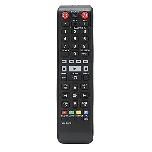 Annadue AK59-00167A Fernbedienung, Ersatz Fernbedienung für Samsung Blu-ray TV BD-J6300 BD-F7500 BD-J7500 BD-C7900 BD-C5500, Schwarz von Annadue