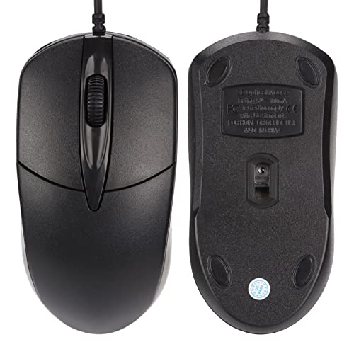 Annadue Beheizter Maus, USB kabelgebundene Computer Maus, ergonomisches Design, 3 Stufen Einstellbare Temperatur, 1600DPI Erhitzte Maus für Windows für OS X System von Annadue