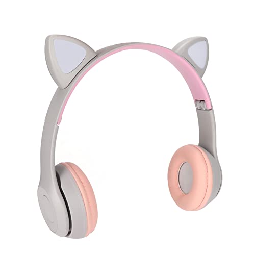 Annadue Bluetooth Cat Headset Over Ear Kopfhörer Noise Cancelling Stereo Gaming Headset für PS4, für Xbox Gaming, für Computer Desktop Laptop von Annadue