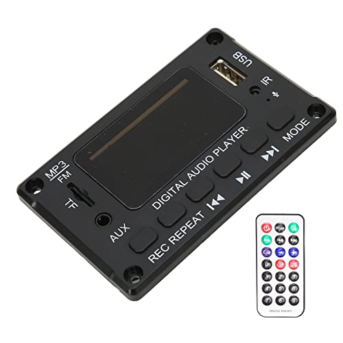 Bluetooth MP3 Decoder Board Modul 2x40W MP3 Decoder Board mit Fernbedienung Audio Decoder Modul FM Radio für Lautsprecher von Annadue