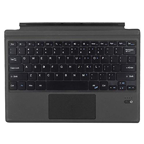 Annadue Bluetooth Tastatur mit Magnetischer Absorption, Drahtlose Multifunktions Trackpad Scherenfuß Tastatur für Microsoft Surface pro3 / 4/5 Tablet PC von Annadue