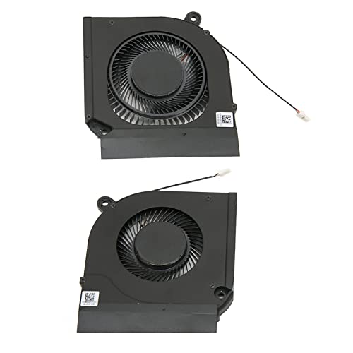 Annadue CPU GPU Lüfter für AN517 41 AN517 52 AN515 55 PH315 53 AN515 56, Laptop Lüfter Ersatz mit 4 poligem Stromanschluss (CPU- und GPU-Lüfter) von Annadue
