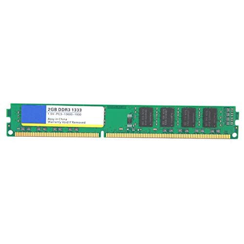 Annadue DDR3 Desktop Computer Speicherleiste, DDR3 2 GB 1333 MHz PC3‑10600 1,5 V Vollständig Kompatibler Speicher mit Hoher Temperaturbeständigkeit. von Annadue