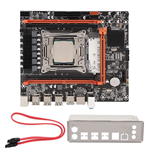 Annadue DDR4 Dual Channel E5 2620 CPU, 6 Phasen Netzteil, NVME M.2 Schnittstelle, Stabiles und Effizientes Motherboard von Annadue