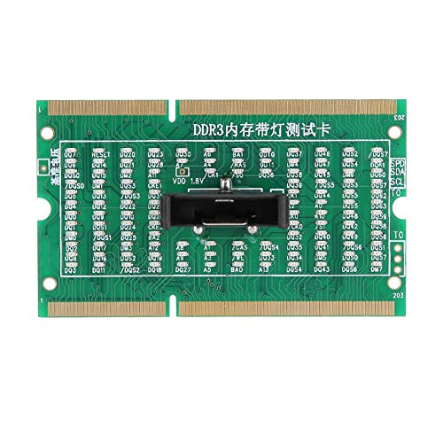 Annadue Diagnosekarte SO-DIMM-Diagnosekarte mit Licht für Laptop DDR234 (DDR3) von Annadue