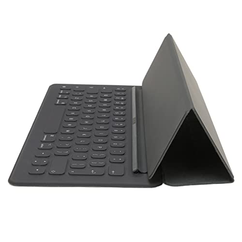 Annadue Drahtlose Smart Tastatur für IOS Tablet Pro der 1. und 2. Generation (2015 Bis 2017), Tragbare Tablet Tastatur in Voller Größe mit 64 Tasten. Britische Tastatur von Annadue