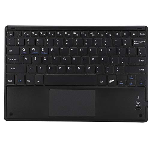 Annadue Drahtlose Tastatur, Leichte -Tastatur mit Touchpad, für PC/Tablet von Annadue