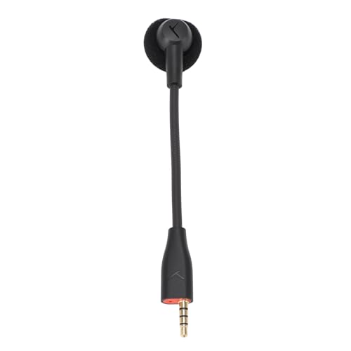 Annadue Ersatz Mikrofon für MMX100/MMX150 Gaming Headsets, Flexibler Verstellbarer Schwangereckschlauch, 3,5 Mm Goldener Stecker, 15 cm Langes Kabel, Stecker und Spiel von Annadue