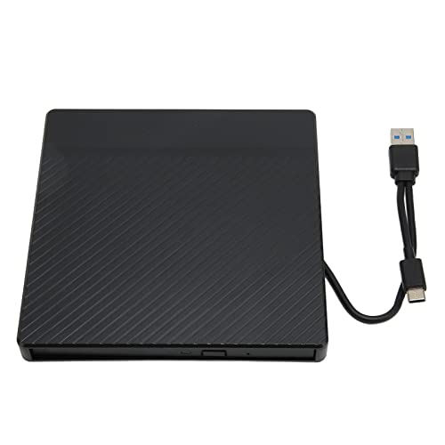 Annadue Externe DVD Laufwerksbox, Typ A/Typ C USB 3.0 Gehäuse für Optische Laufwerke, 9,5 Mm Dicke, 5 Gbit/s Externe CD ROM Rewriter Box für Standard SATA ODD von Annadue