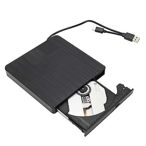 Annadue Externes Optisches USB3.0 Laufwerk, DVD Brenner Typ C, Mobiles Externes Laufwerk, Laptop Desktop Computer, Leise, Schnelle Übertragung mit Zwei Schnittstellen. Annadue Externes Optisches USB3.0 Laufwerk, DVD Brenner Typ C, Mobiles Externes Laufwerk, Laptop Desktop Computer, Leise, Schnelle Übertragung mit Zwei Schnittstellen. von Annadue