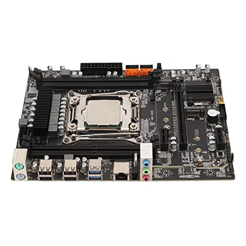Annadue Für Intel H81 (LGA 2011-3) PC-Motherboard mit 8G DDR4 2133 MHz, M.2 PCIe, M.2 SATA, 2 X USB 3.0, 2 X USB 2.0, 1 × RJ45, Für Desktop-PC von Annadue