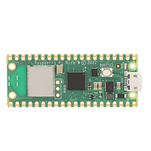 Annadue Für Raspberry Pi Pico MCU Board mit Stempelloch-Design, Für Raspberry Pi Pico RP2040 Mikrocontroller-Entwicklungsboard, Ausgestattet mit Für ARM Cortex M0 + Dual Core Prozessor von Annadue