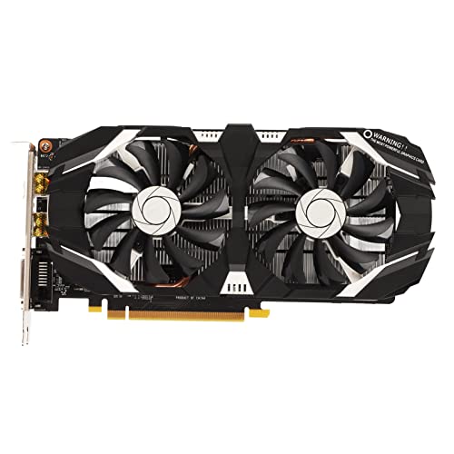 Annadue GTX 1060 6GB GDDR5 Grafikkarte, 192-bit 8008MHz PCIe 3.0, Dual-Fan Kühlung and 4K HDR von Annadue