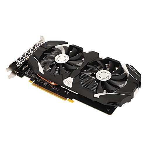 Annadue GTX 1060 Grafikkarte, 6 GB/5 GB/3 GB GDDR5 192 Bit Gaming Video Grafikkarte mit Zwei Lüftern, HDMI/DVI/DP, Computer Grafikkarte, Unterstützt 4K HDR(6 GB) von Annadue