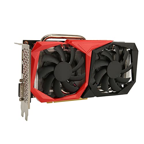 Annadue Gaming Grafikkarte, RTX2060 6G GDDR6 192Bit Gaming Grafikkarte, GPU Grafikkarte mit Zwei Lüftern, Desktop Computer Grafikkarte, für Office Home von Annadue