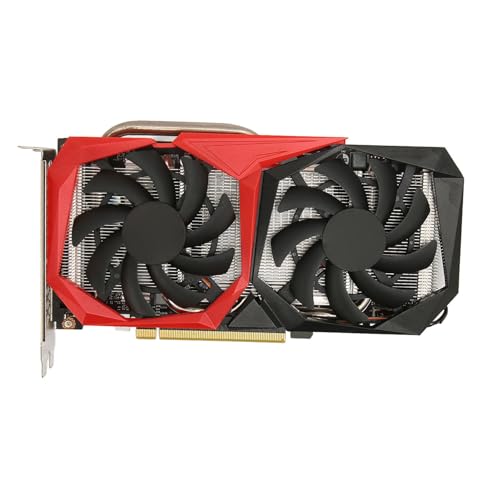 Annadue Grafikkarte, RTX2060 SUPER 8G GDDR6 256bit Grafikkarte, PCI Express 3.0 X16 Gaming Grafikkarte mit 2 Lüftern für Office Gaming Home von Annadue