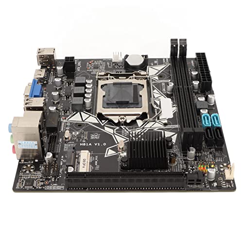 Annadue H81A Computer Motherboard, LGA1150 Serie DDR3 Speicher Desktop Home Office Motherboard. von Annadue