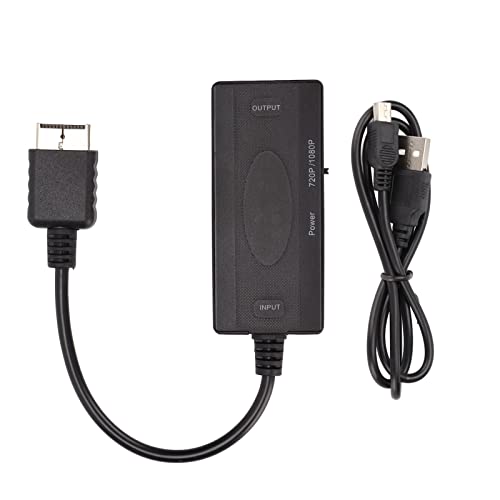Annadue HDMI Switch Game Console Adapter, HDMI Selector Cable Schneller Signalübertragungsadapter für PS2 zu HD Multimedia Interface Converter für HDTV von Annadue