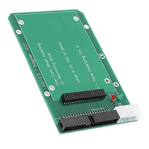 Annadue IDE 2,5-auf-3,5-Adapter, 44-Pin-2,5-Zoll-IDE-Festplatte des Laptops auf 40-Pin-3,5-Zoll-Desktop-PATA-Port, HDD-Festplatte zu PATA-Port-Anschlusskarte Annadue IDE 2,5-auf-3,5-Adapter, 44-Pin-2,5-Zoll-IDE-Festplatte des Laptops auf 40-Pin-3,5-Zoll-Desktop-PATA-Port, HDD-Festplatte zu PATA-Port-Anschlusskarte von Annadue