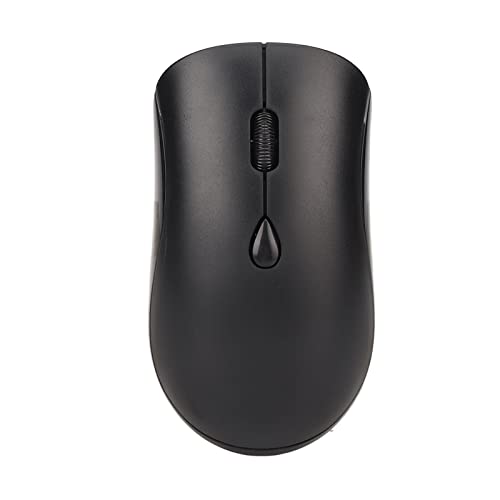 Annadue Kabellose Maus, Ergonomische Wiederaufladbare Optische 2,4 G Mäuse mit Bluetooth, Einstellbare 800, 1200, 1600 DPI Computermäuse, Geräuschlose Maus für PC, Laptop, Computer (Schwarz) von Annadue