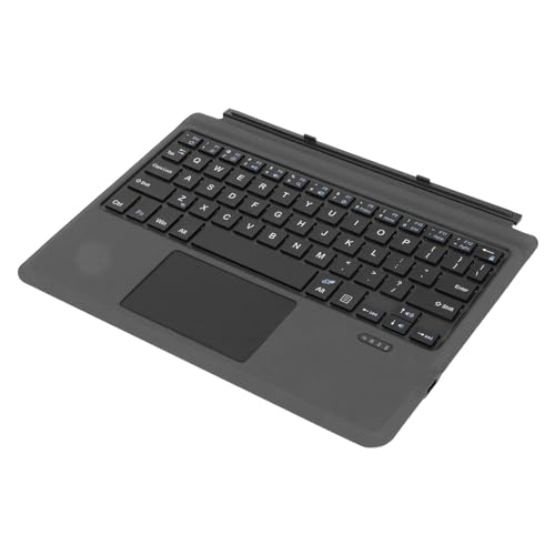 Annadue Kabellose Tastatur für Go 1 2 3, BT5.0 Ultra Slim Touchpad Tablet Tastatur, PU Leder, Einfache Steuerung, Schnelle Reaktion. (Ohne Bunte Hintergrundbeleuchtung (350-mAh-Akku)) von Annadue