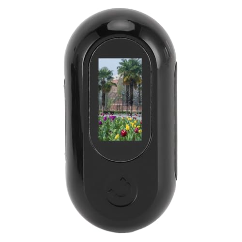 Annadue Kleine Action Kamera, Tragbare Körperkamera mit Rückenclip mit 1/4 Schrauben Basishalterung, Vlogging Kamera mit 0,96 Zoll LCD Bildschirm für Radfahren, Reisen, Haustiere von Annadue