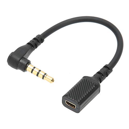 Annadue Kopfhörer-Audioadapterkabel für Steelseries Arctis 3/5/7, OFC-Kupferdraht, 7-Soundkarten-Kopfhörerkabel Mobiltelefon-Konvertierungskopf (4,7 Zoll) von Annadue