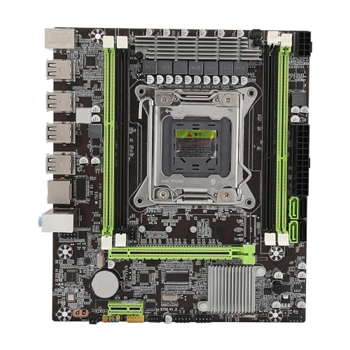 Annadue LGA 2011 X79G Desktop-Computer-Motherboard, DDR3 REG ECC-Speicherunterstützung, Gigabit-Netzwerkkarte, RTL8111HN Gigabit-Netzwerkkarte, SATA3.0-Unterstützung für Grafikkarten der von Annadue