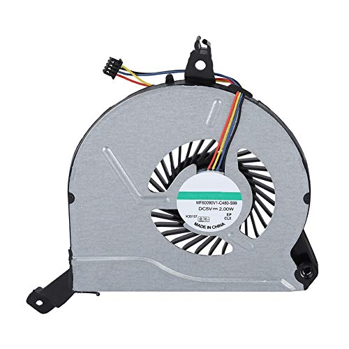 Annadue Laptop CPU Ventilator zur Kühlung Lüfter, CPU Lüfter für HP 15V 15P 14V 767712‑001, 5V 4 Pin Lüfterkühler, Einfache Installation und Große Wärmeableitung. von Annadue