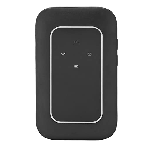 Annadue Mobiler WLAN Hotspot, 4G LTE 150 Mbit/S Tragbarer WLAN Router, Unterstützt 10 Benutzer, Mobiler Hotspot Router mit SIM Kartensteckplatz für Desktops, Laptops, Tablets, von Annadue