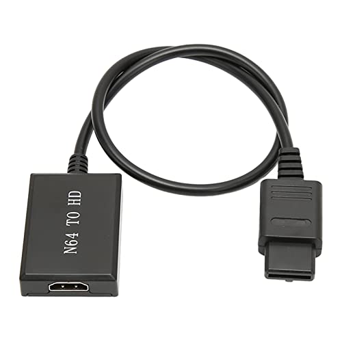 Annadue N64 zu HDMI Konverter, N64 zu HDMI Adapterkabel für SNES N64, HD Verbindungskabel Zum Konvertieren des Videosignals der N64 Spielekonsole in EIN HDMI Signal, Unterstützt PAL NTSC von Annadue