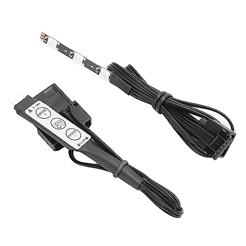 Annadue PC RGB LED-Streifen, 5-V-Computer-Wasserkühlerblock LED-Streifen PVC-CPU-Kühler-Lichtstreifensatz für CPU-Wasserblock/Wasserkühlung Wassertank/Wasserpumpe Annadue PC RGB LED-Streifen, 5-V-Computer-Wasserkühlerblock LED-Streifen PVC-CPU-Kühler-Lichtstreifensatz für CPU-Wasserblock/Wasserkühlung Wassertank/Wasserpumpe von Annadue